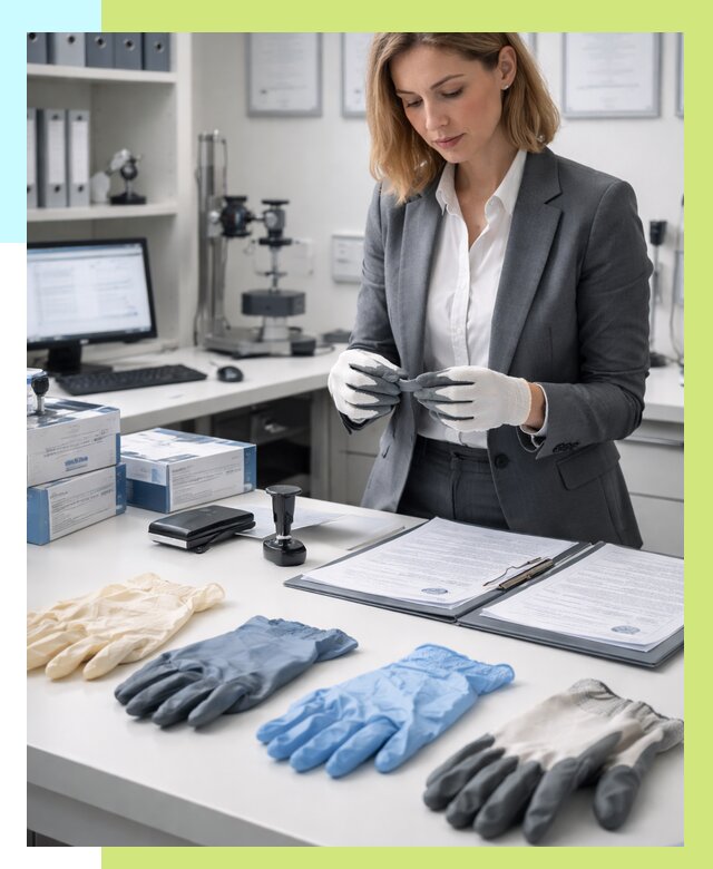 Сертификация перчаток в Асбесте от 8591 р. | Алешин-Сбс