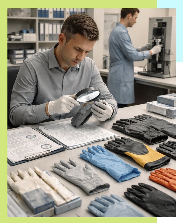 Сертификация перчаток и средств защиты продукции в Асбесте