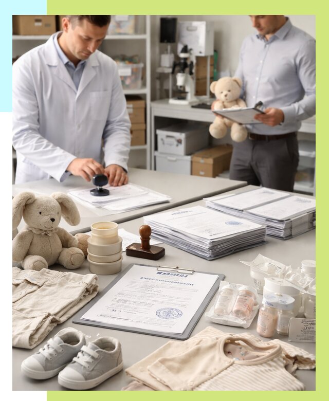 Сертификация детских товаров в Асбесте от 15161 р. | Алешин-Сбс