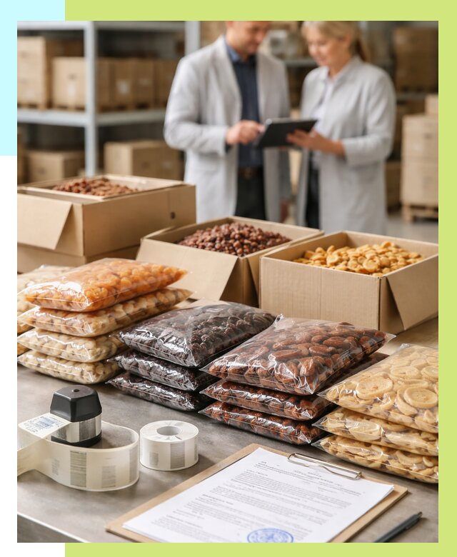 Сертификация сухофруктов в Асбесте от 12128 р. | Алешин-Сбс под ключ