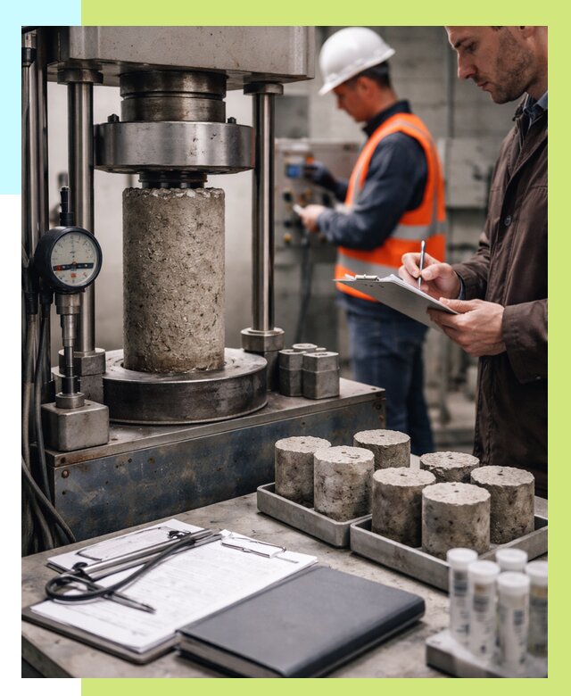 Сертификация бетона в Асбесте от 30321 р. сертификат | Алешин-Сбс