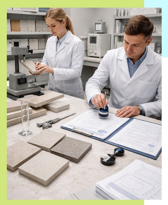 Сертификация плитки и керамики в Асбесте с документами