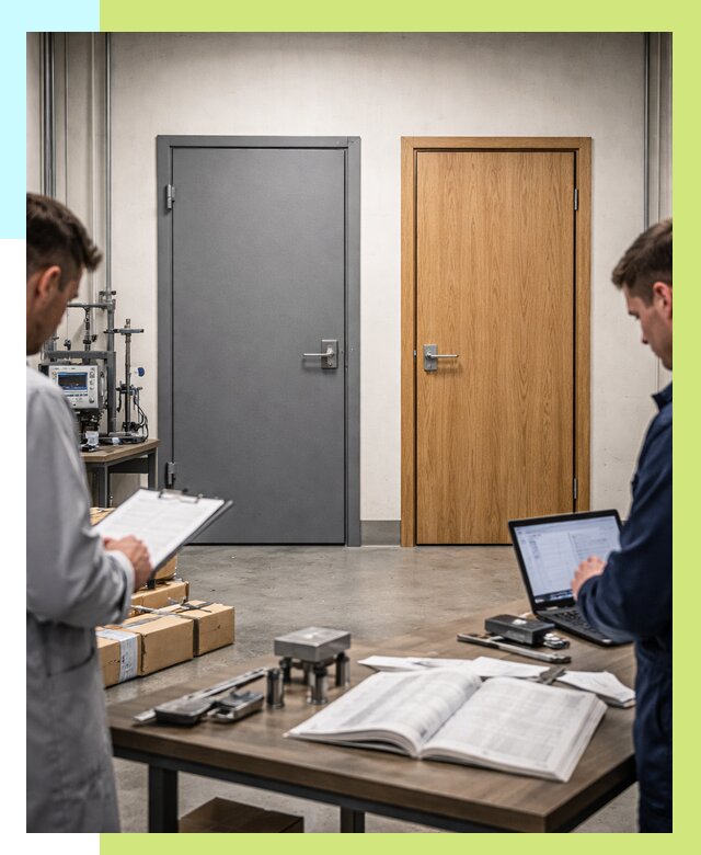 Сертификация дверей в Асбесте от 8086 р. под ключ | Алешин-Сбс