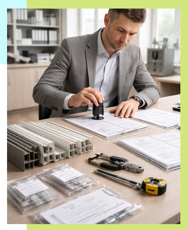 Сертификация ПВХ продукции в Асбесте от 8591 р., Алешин-Сбс