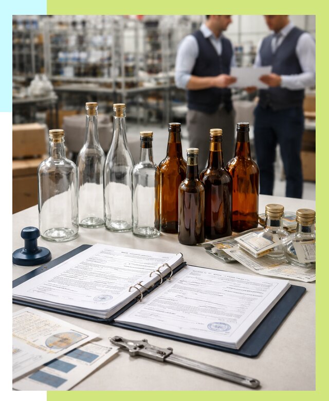 Сертификация стеклянных бутылок в Асбесте от 25268 р. | Алешин-Сбс