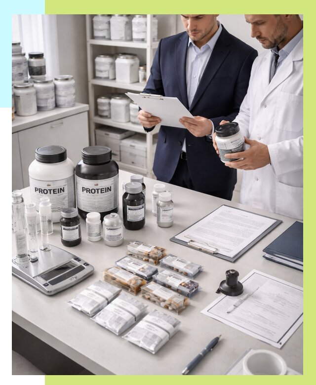 Сертификация спортивного питания в Асбесте от 15161 р., Алешин-Сбс