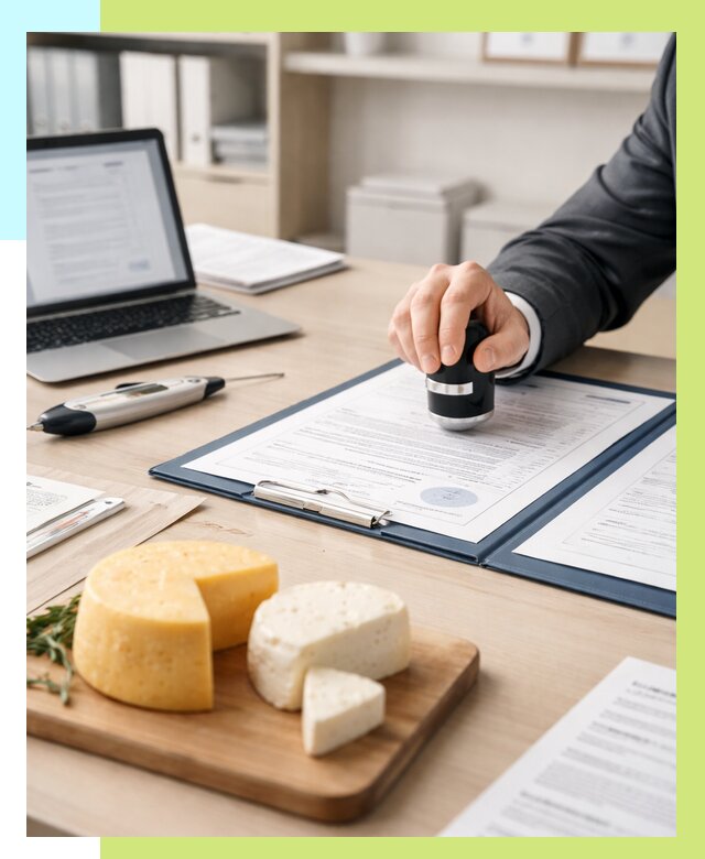 Сертификация сыров в Асбесте от 15161 р | Сертификат на сыр Алешин-Сбс