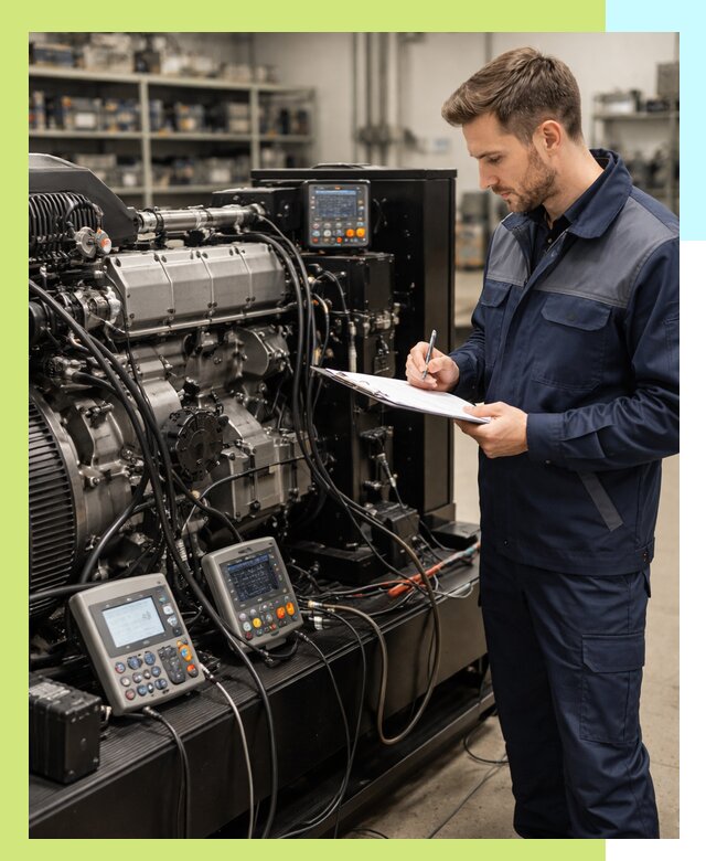 Сертификация дизельных генераторов и их оборудования в Асбесте