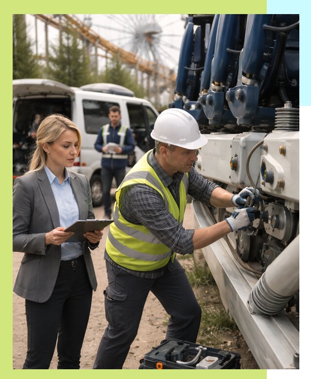 Сертификация аттракционов и проверка безопасности в Асбесте