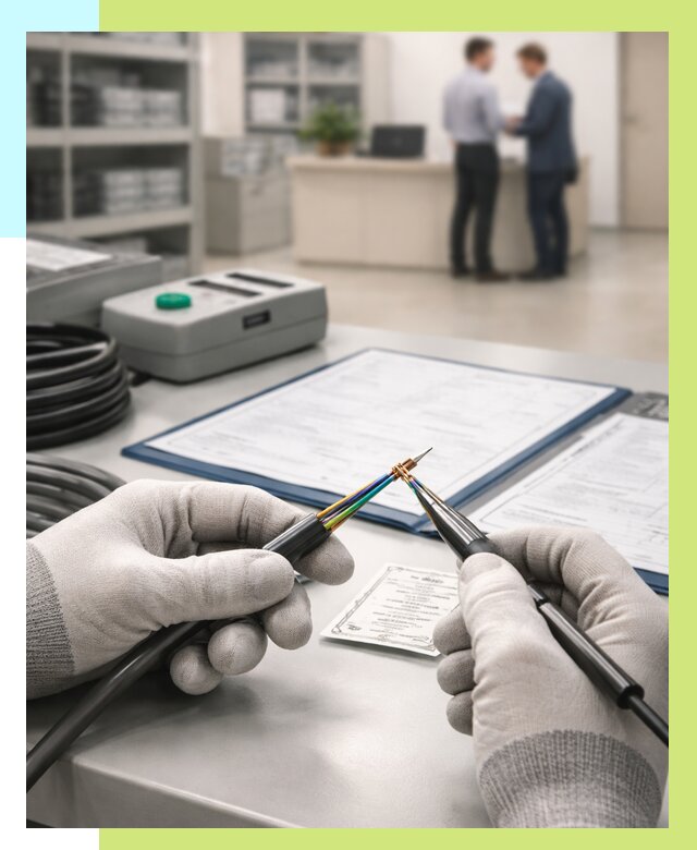 Сертификация провода в Асбесте от 18193 р. в Алешин-Сбс