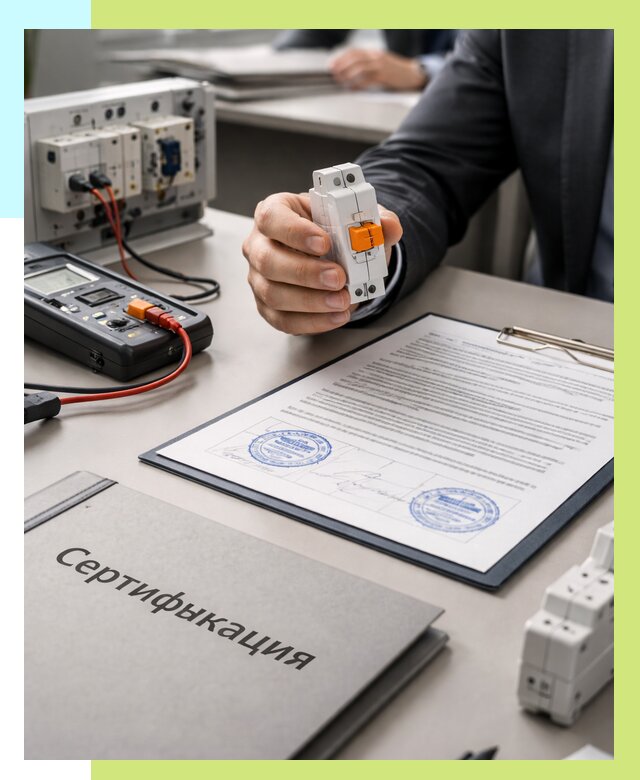 Сертификация выключателей под ключ в Асбесте от 15161 р. | Алешин-Сбс