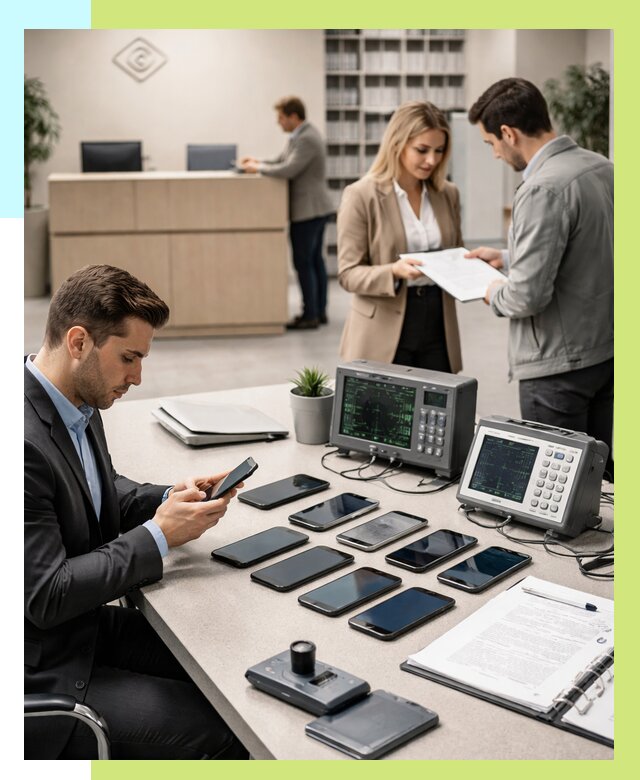 Сертификация телефонов в Асбесте от 25268 р. под ключ | Алешин-Сбс