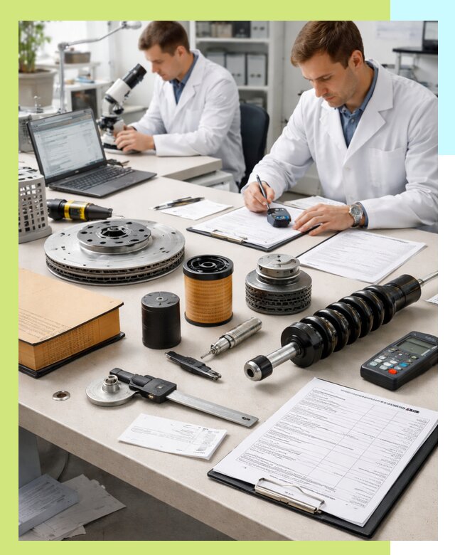 Сертификация автозапчастей и комплектующих в Асбесте по ГОСТ