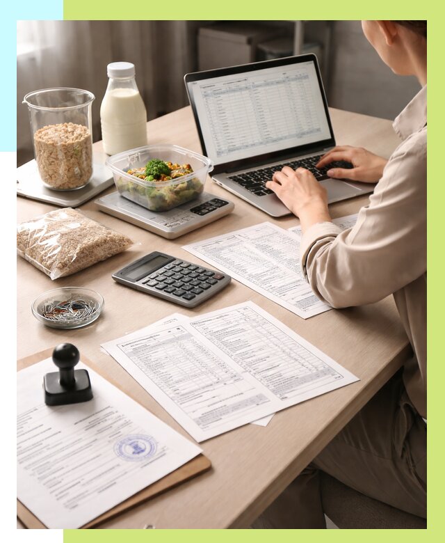 Просчет БЖУ для маркировки в Асбесте от 1516 р. | Алешин-Сбс