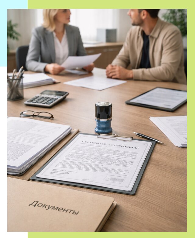 Сертификат соответствия на продукцию в Асбесте от 15161 р.|Алешин-Сбс