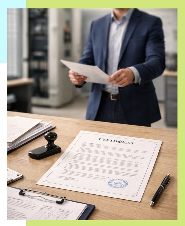 Сертификат на оборудование в Асбесте от 15161 р. | Алешин-Сбс