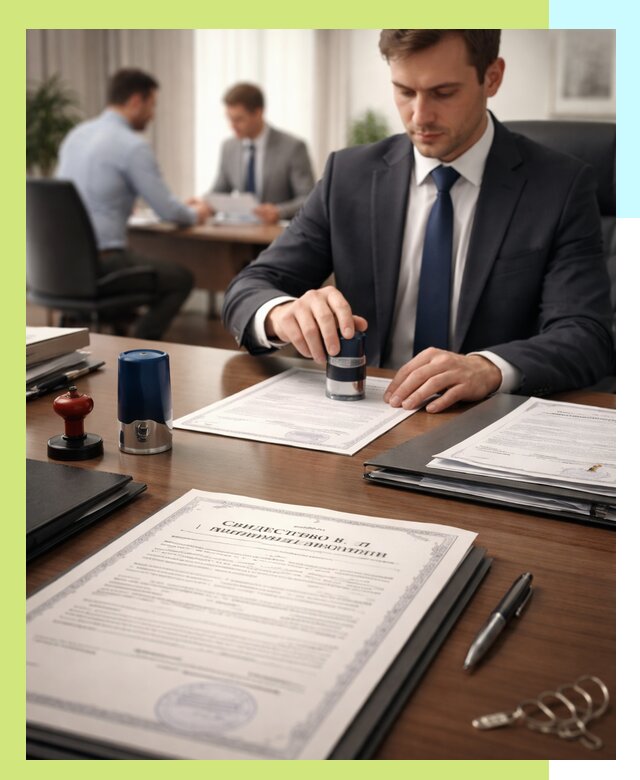 Оформление свидетельства о государственной регистрации в Асбесте