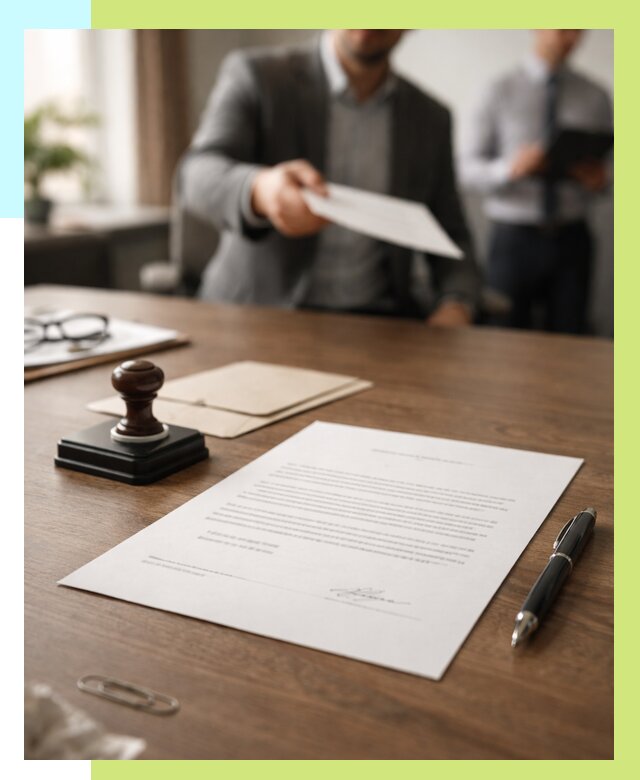 Отказное письмо по сертификации в Асбесте от 3537 р. | Алешин-Сбс