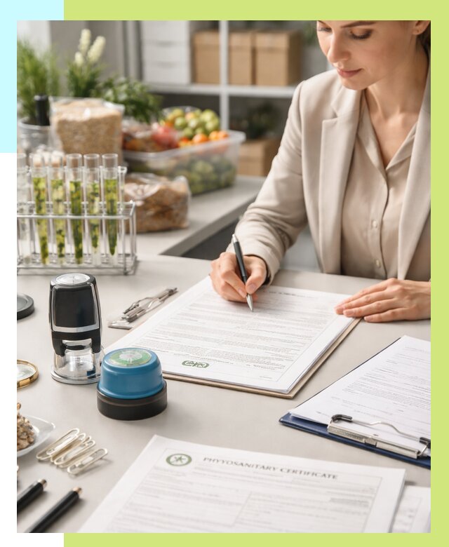 Фитосанитарный сертификат оформить в Асбесте от 4548 р. | Алешин-Сбс