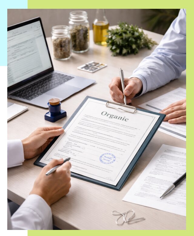 Оформление сертификат органик в Асбесте от 30321 р. | Алешин-Сбс