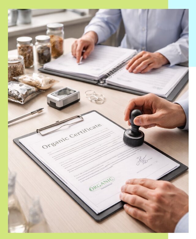 Получение органик сертификата для продукции в Асбесте
