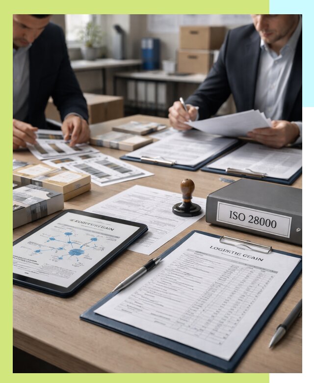 Получение сертификата ISO 28000 по безопасности цепи поставок в Асбесте