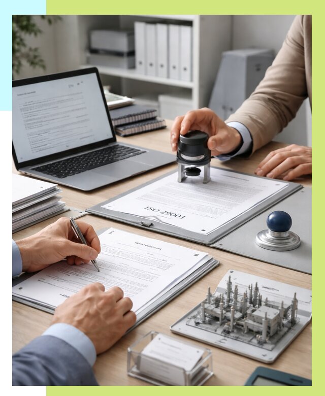 Сертификат ISO 29001 в Асбесте под ключ от 75803 р. | Алешин-Сбс