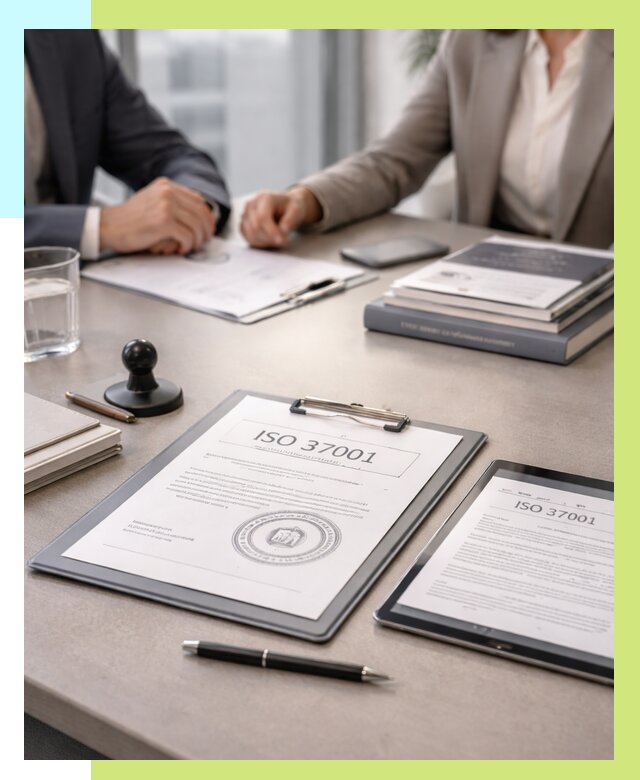Сертификат ISO 37001 в Асбесте оформить от 121284 р. Алешин-Сбс