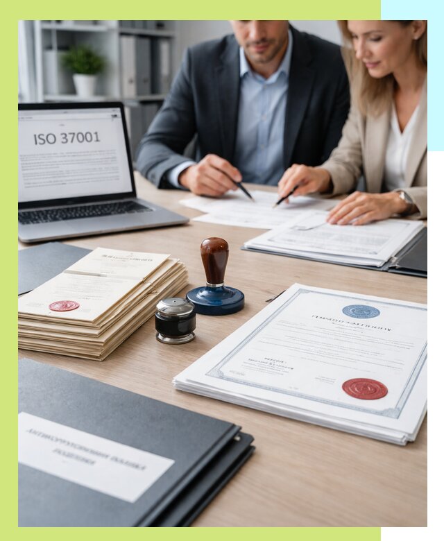 Получение сертификата ISO 37001 по системе борьбы с коррупцией в Асбесте